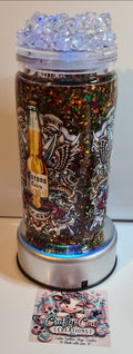 16oz Snow globe Tumbler Custom Made