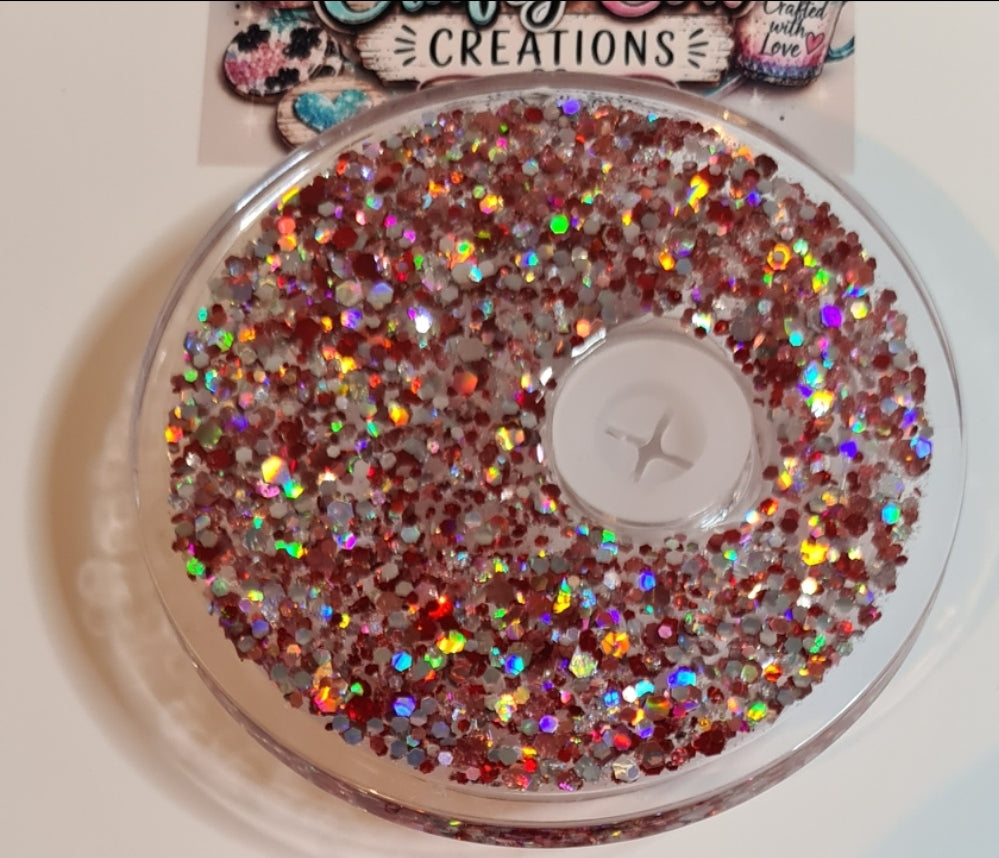 SNOWGLOBE LIDS  ICE / PLAIN / GLITTER