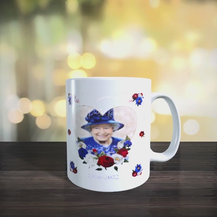 Personalised custom made 12oz Mug The Queen Jubilee