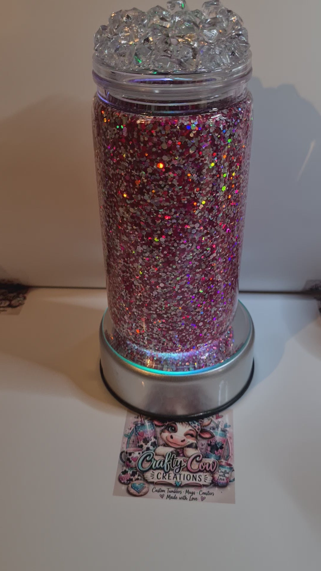 20oz Snow globe Tumbler
